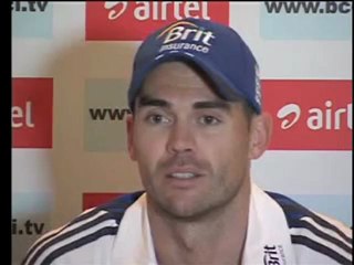James Anderson post practice match PC Mumbai 1 November 2012
