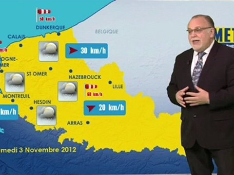 Opal'TV - La météo pour le week-end du 3 novembre 2012