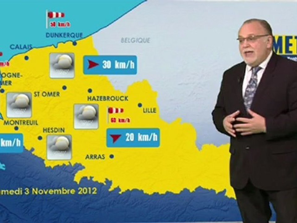 Opal'TV - La météo pour le week-end du 3 novembre 2012