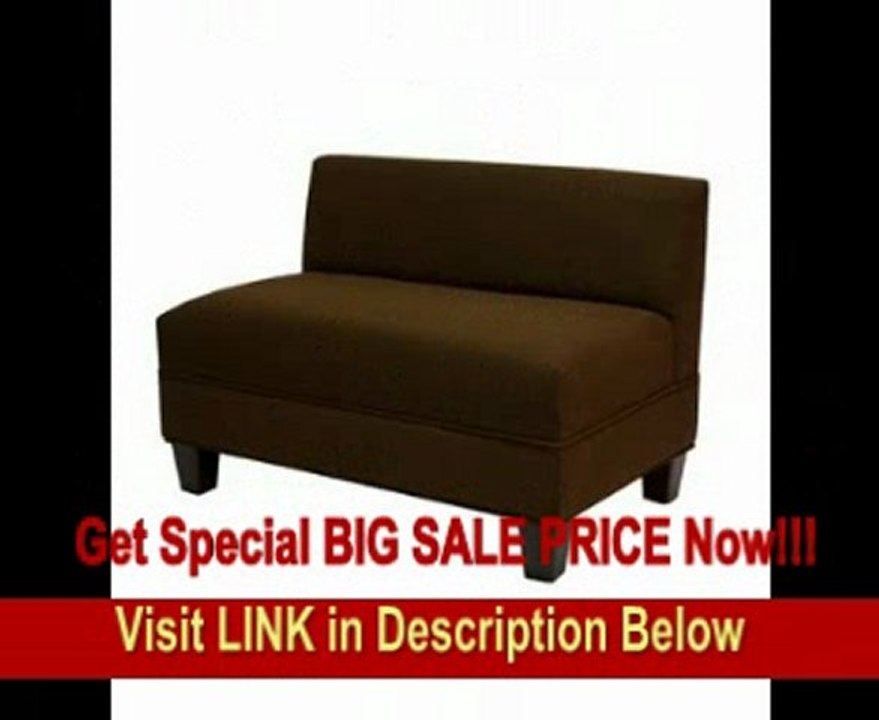 SPECIAL DISCOUNT Makenzie Full Loveseat in Chocolate