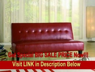 BEST BUY Marco Adjustable Sofa Red By CrownMark Furniture