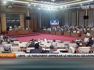 Libye: Le parlement approuve le nouveau gouvernement