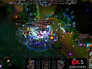 Bangkok Titans vs Singapore Sentinels - Korean Qualifier - Game 1 - IPL5