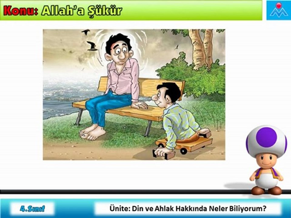 4.Sınıf 3.Hafta Ders Konu Anlatım Sesli Video Sunusu