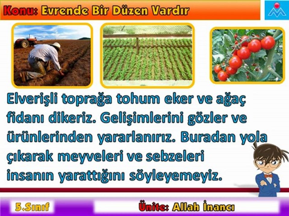 5.Sınıf 3.Hafta Ders Konu Anlatım Sesli Video Sunusu