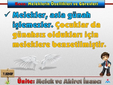 7.Sınıf 3.Hafta Ders Konu Anlatımı Sesli Video Sunusu