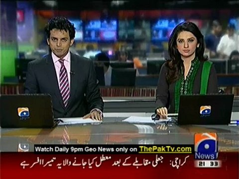 Geo News 9pm Bulletin - 2nd November 2012- Part 2