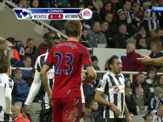 Ньюкасл - Вест Бромвич 2-1. Игра до последних секунд / Newcastle - WBA 2-1 HD