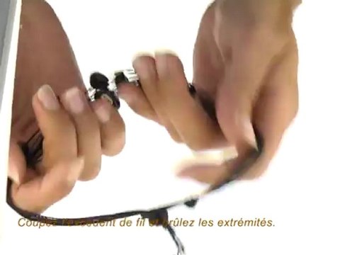 Créer ses bijoux. Voici comment créer des colliers multifils sur fil polyestère