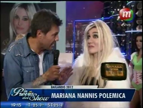 Pronto.com.ar Mariana Nannis habla sobre el doble de Charlotte
