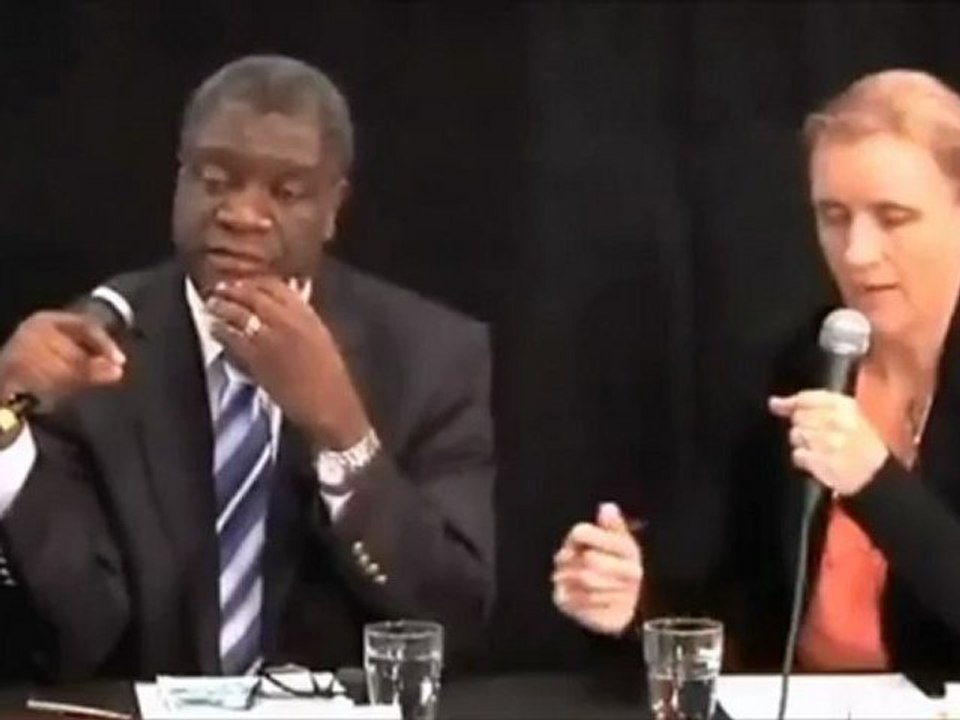 Dr Denis Mukwege à Suède, après avoir échappé à un assassinat au Sud Kivu