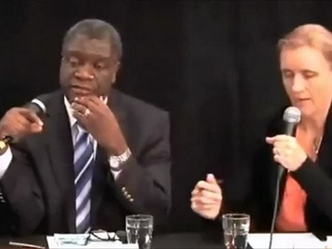 Dr Denis Mukwege à Suède, après avoir échappé à un assassinat au Sud Kivu