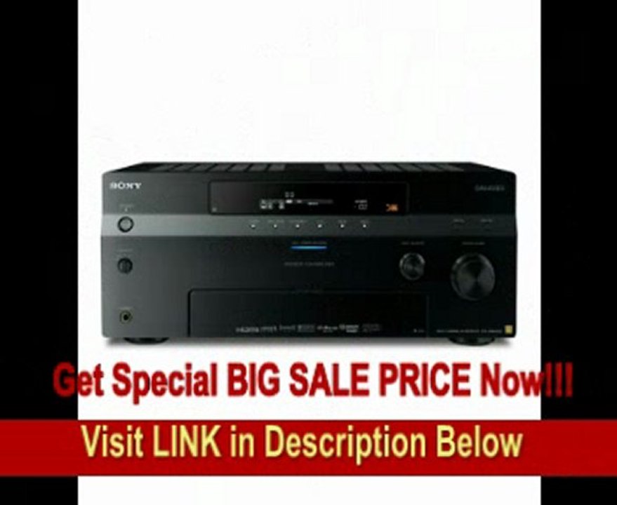 Sony STR-DA6400ES 120 Watt 7.1 multi-room A/V receiver with internet connectivity (Black)