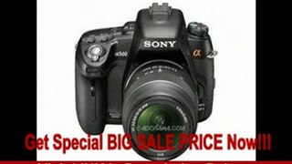 Sony A560 14.2 Megapixels DSLR Camera with DT 18-55mm F3.5-5.6 Lens (Black)