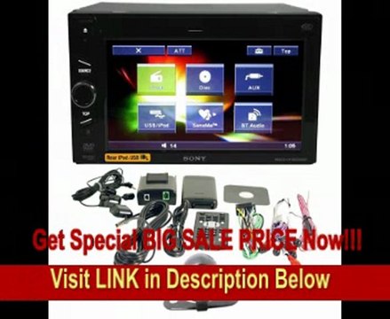 Package: Brand New Sony Xnv-660bt 6.1 Multimedia Touchscreen Double Din In-dash DVD Receiver with Navigation + Night Vision Back up Camera
