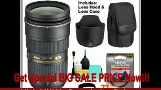 Nikon 24-70mm f/2.8G AF-S ED Zoom-Nikkor Lens with HB-40 Hood & Pouch Case + UV Filter + Accessory Kit for Nikon D3, D3s, D3x, D300, D40, D60, D5000, D90, D7000, D300s, D3000 & D3100 Digital SLR Cameras