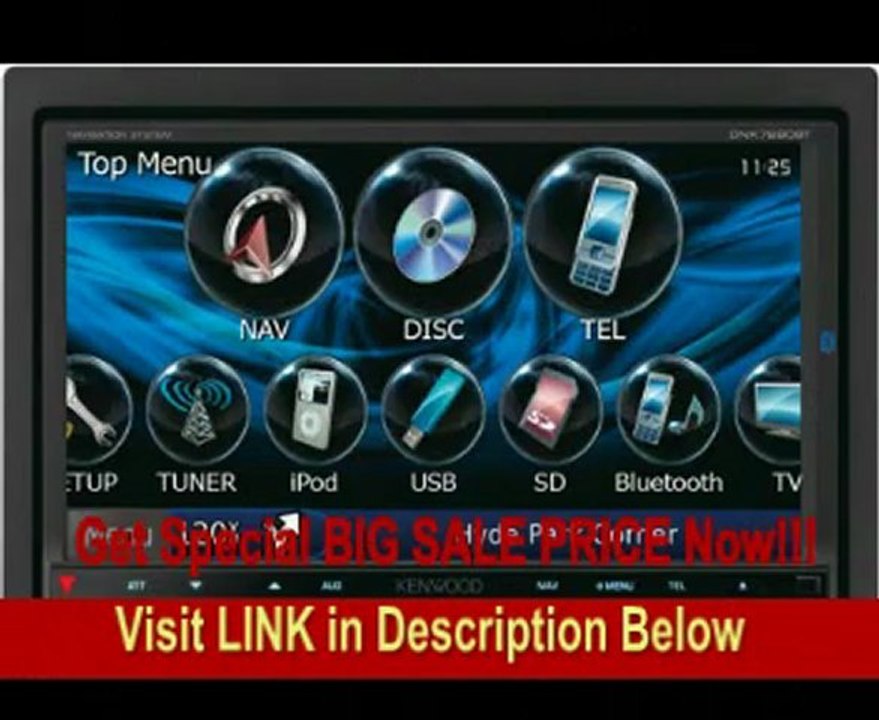 Kenwood DNX7180 In-Dash Head Unit Car Stereo