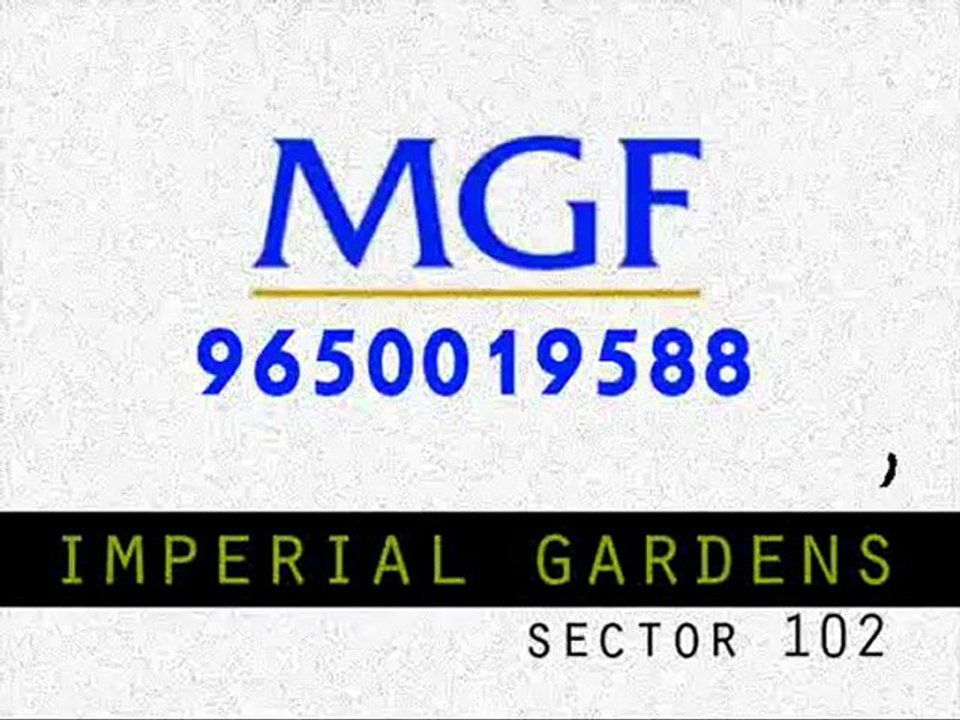 Emaar MGF Imperial Gardens| Dream Home Call [9650019588]