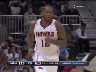 Josh Powell (Atlanta Hawks) Post-ups 2