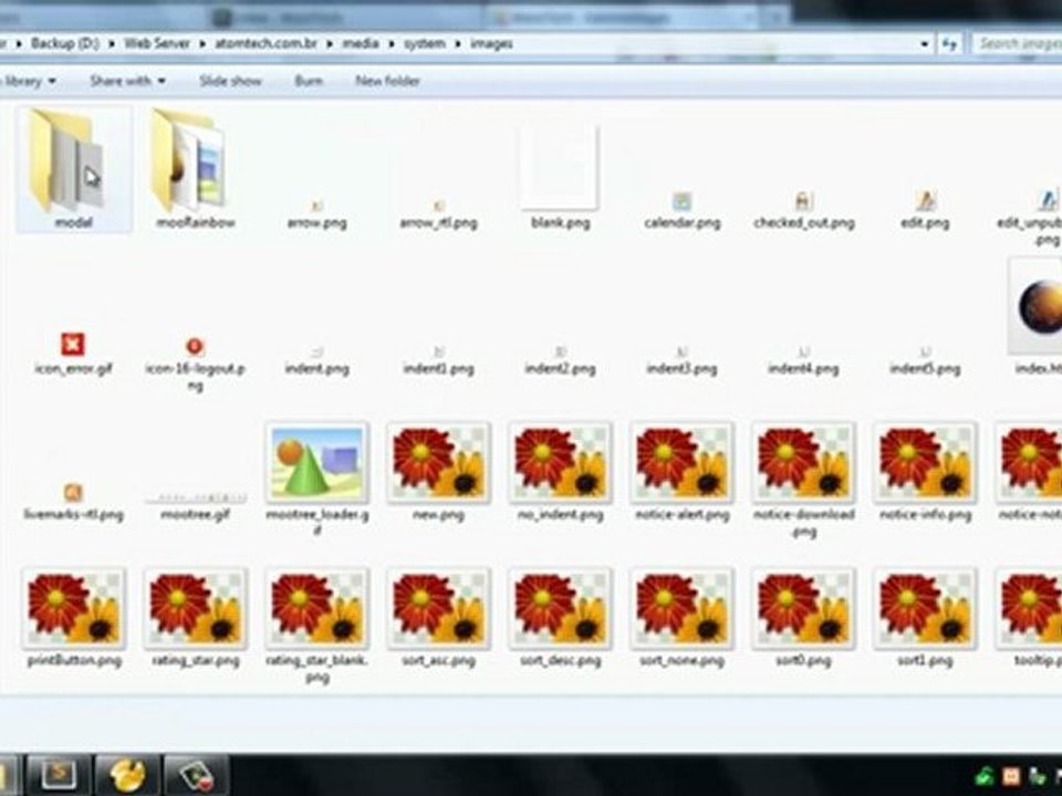 Projeto AtomTech no CMS Joomla! - 18 Criando Primeiras Páginas
