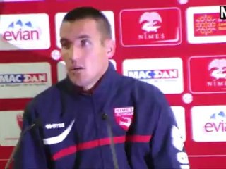 J13 Nîmes / ACAA Réactions de Butelle, Poulain, Sidibé et Gragnic