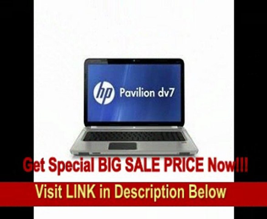 HP Pavilion dv7-6178us Laptop Computer With 17.3 LED-Backlit Screen & 2nd Gen Intel&reg Core i7-2630QM Processor With Turbo Boost 2.0