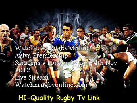 Online Rugby Aviva Premiership London Wasps vs Saracens
