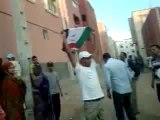 intifada 02/11/2012  Layoune au territoire occupé du Sahara Occidental