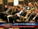 DEPREM VE KENTSEL DÖNÜŞÜM PANELİ