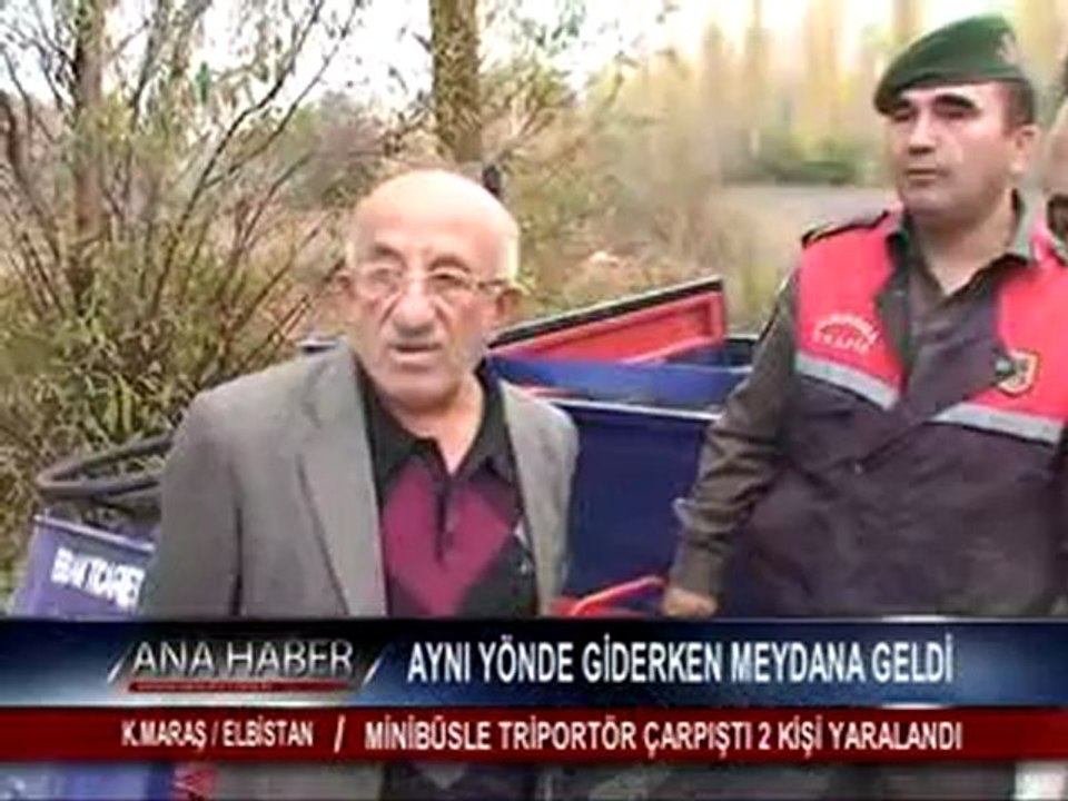 AYNI YÖNDE GİDERKEN MEYDANA GELDİ.