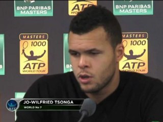 Bercy - Tsonga : "Nettement au-dessus de moi"