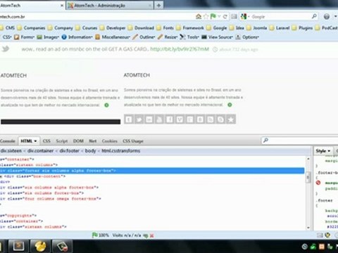 Projeto AtomTech no CMS Joomla! - 15 Personalizando Modulos