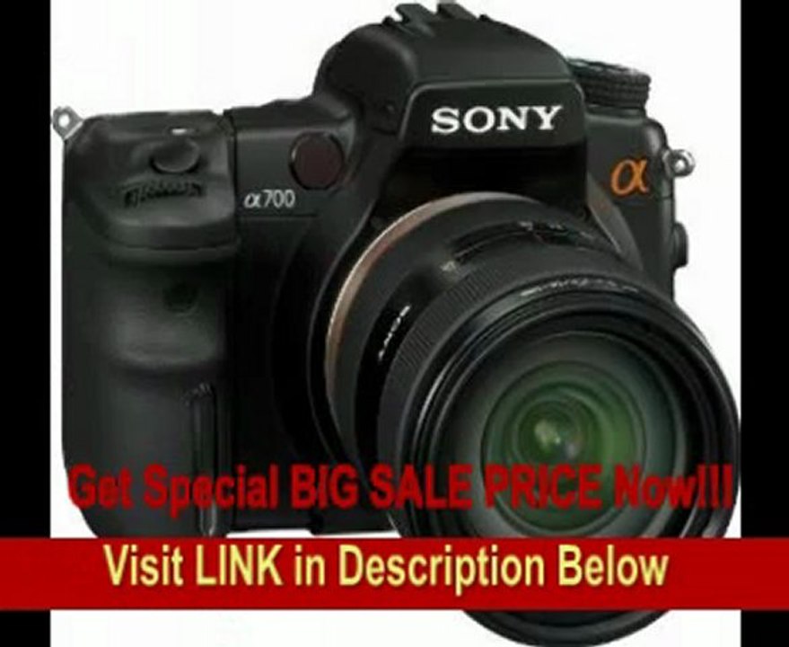 Sony Alpha A700 12.24MP Digital SLR Camera with 16-105mm Lens