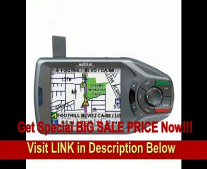 Remanufactured Magellan RoadMate 700 20 GB Vehicle GPS Navigation System with Windshield Mount