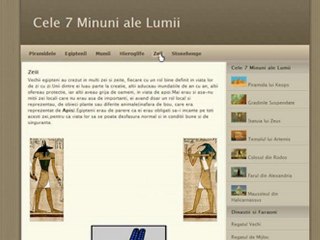 Atestat Informatica - Cele 7 Minuni Ale Lumii