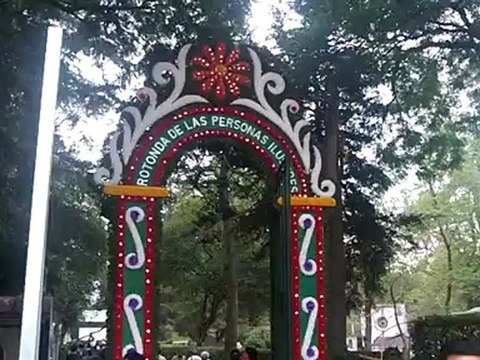 Fete des morts a Mexico DF