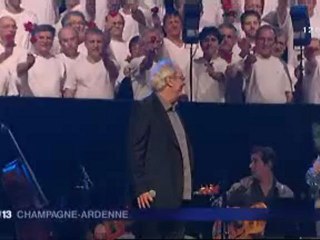La première du Grand Choral de Maxime le Forestier