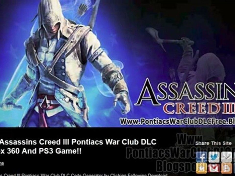 Get Free Assassins Creed III Pontiacs War Club DLC