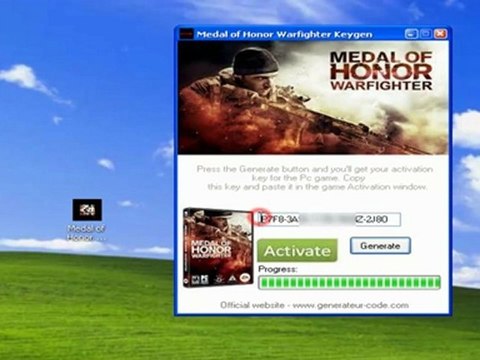 Medal of Honor Warfighter Générateur code