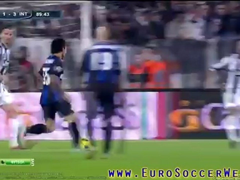 Palacio goal for Inter Milan 1-3 Juventus