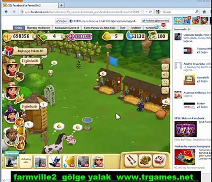 Farmville2 Gölge Yalak Hilesi