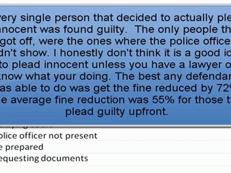 Advice for going to Court