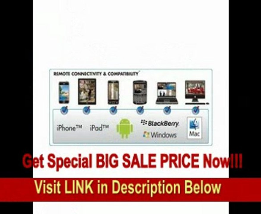 Lorex ECO2 16-Channel Security System with 500GB Hard Drive & 8 High-resolution Indoor/Outdoor Cameras Remote monitoring via Iphone, Ipad & more