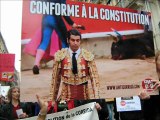 la longue marche des Toros Bravos ( Toulouse 20.10.2012 )