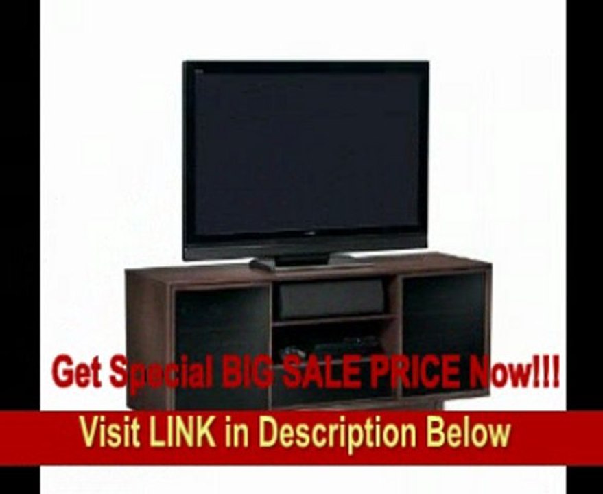 BDI Cirrus 8158, Triple Wide Tall Enclosed Cabinet ( Espresso Stained Oak)