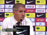 Paco Herrera: ''El tercer gol ha sido fuera de juego''
