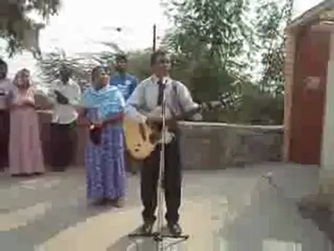 Gospel open air Preaching by Evangelist Hemant & daughter Glory Daniels