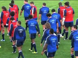 XV de France – Week-end studieux à Marcoussis