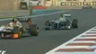 F1 Abu Dhabi crash(Rosberg and Karthikeyan)