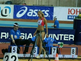 Darya Klishina Дарья Клишина 2010 1  Russian Winter Feb 7th